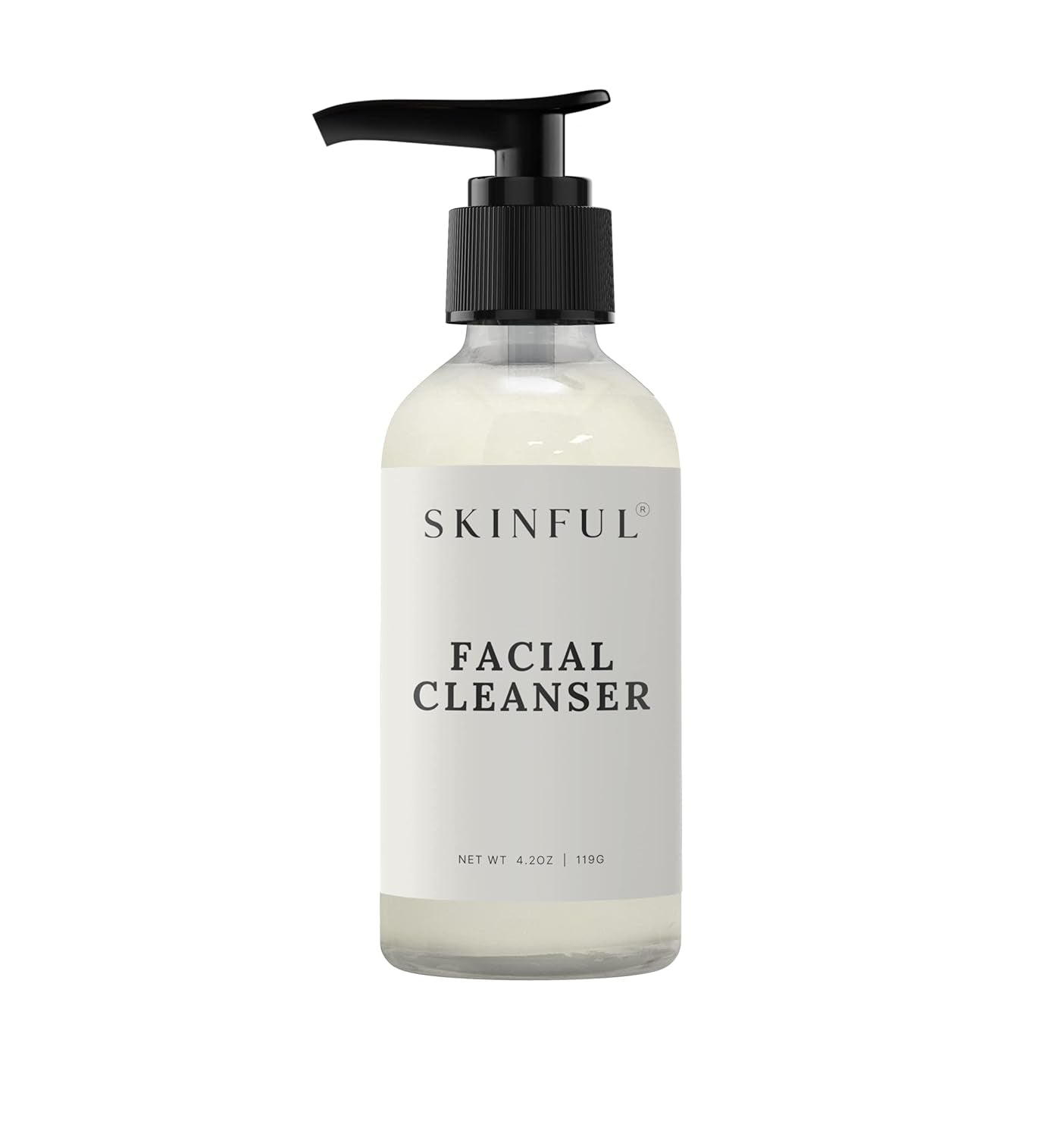 Gentle Facial Cleanser Face Wash - Deep-Penetrating Skin Cleanser for All Skin Types - 4Oz